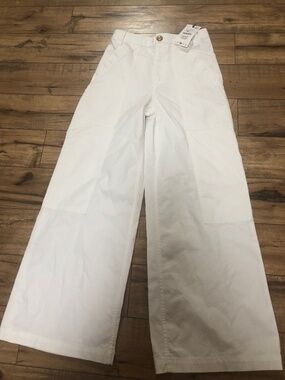 NWT Zara Womens Wide Leg Carpenter Style Size S